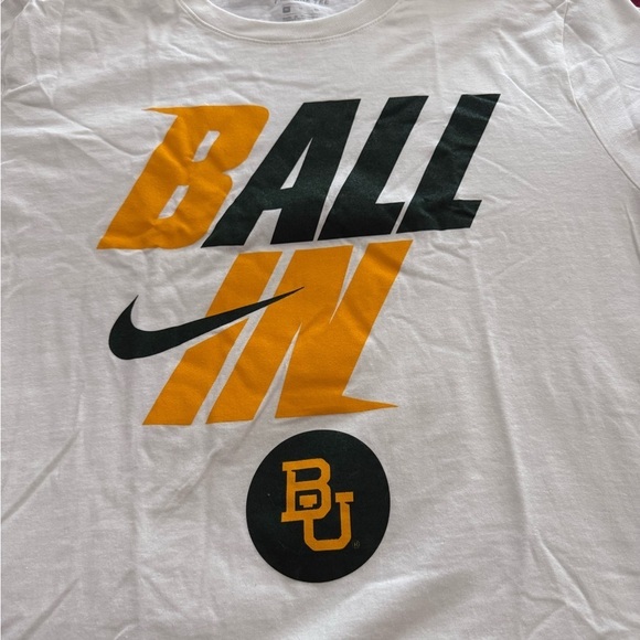 Baylor Bears Nike Legend Bench Long Sleeve T-Shirt - White - Picture 2 of 4